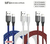 1M 2M 3M USB A To Lightning MFi Certified  Cable For iPhone 14 13 12 11 X XR Pro Max Fast Charging Cable Charger Data Wire Cord