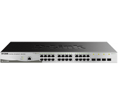 24-port 10/100/1000base-t poe +4 me