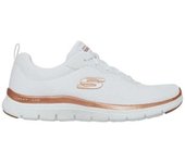 Zapatilla Mujer Skechers Graceful Blanco/Dorado