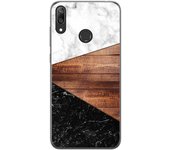 Tumundosmartphone Funda Gel Tpu para Huawei Y7 2019 diseño Mármol 11 Dibujos