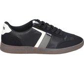 MTNG | Zapatillas Casual Mustang Nova para Hombre – Deportivas en Color Negro con Detalles en Blanco y Gris – Sneakers con Cordones – Estilo Casual – Cómodos – Versátiles – Modelo 84682
