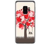 Tumundosmartphone Funda Gel Tpu para Samsung Galaxy S9 Diseño Pajaritos Dibujos