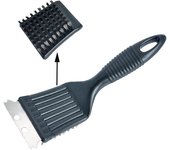 Limpiador de hornos y barbacoas El cepillo para parrillas Pro Cleaning Brush Raspador de cerdas de acero inoxidable Limpia las parrillas