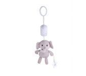 Juguetes para bebés de 0 a 3 años, campanillas de viento con forma de animal para bebés, colgante para cama de conejo y elefante, remolque colgante