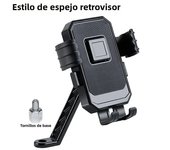 Bicycle Motorcycle Phone Holder 360° Rotation Cell Stand for iPhone Samsung Xiaomi Outdoor Cycling Smartphone Universal Bracket