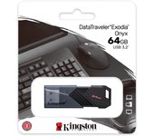 Kingston DTXON - Memoria Flash USB-C 3.2 DataTraveler Exodia Onyx 64GB Negro