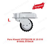 Original 100% Left Right Wheels For Xiaomi Mijia STYTJ02YM 3C 2S S10 B106GL B106CN Walking Wheel Vacuum Cleaner Accessories