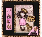 Set de Papelería Gorjuss Purrrrrfect love Leopardo