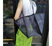 Transparent Hollow Shoulder Bag For Mesh Totes Bag Summer Beach Bag Ladies Portable Handbags Vacation Bags Clutch feminina