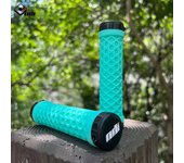 ODI Van Bicycle Handlebar Grips sillicone Lock-On Anti-slip Shock Absorption MTB Double Lock Ring for BMX Folding Bike Parts