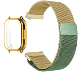 Milanese Mesh Strap For Redmi Watch 5 Active Band With Case Screen Protector Redmi Watch 5 Lite Watchbands Bracelet Accessories