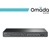 Omada Switch Managed L2 + 8 Puertos 2,5 GBASE-T PoE + y 2 RanurasSF-SG3210XHP-M2