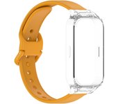 PC Case+Sport Silicone Strap 2 In1 For Xiaomi Mi Band 9 Active Smart Watch Accessories Screen Protector Shell And Bracelet Band