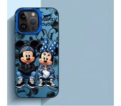 Disney Mickey Minnie Mouse Phone Case for iPhone 14 Plus XR X 13 Pro Max 12 Mini 11 Pro XS Max 7 8 Plus 15 Cover