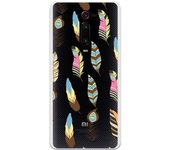Funda compatible con Xiaomi Mi 9T (Redmi K20) - Plumas Colores