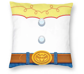 Toy Story Woody's Sheriff Outfit Pillowcase Soft Polyester Cushion Cover Decorative Throw Pillow Case Cover Bedroom Zipper 40X40