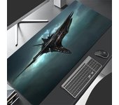 Star Citizen Xxl Mouse Pad 90x40 Non-slip Rubber Keyboard Gaming Mats Playmat Deskpad Computer and Office Mousepad Anime Gamer