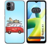 Funda Silicona para Xiaomi Redmi A1 diseño Furgoneta Dibujos