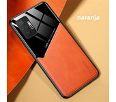 Luxury Leather Lens Protection Case For Xiaomi Redmi Note 13 11 12 10 Pro Plus 5G 4G 12S 11S 10S 10T Car Magnetic Function Cover