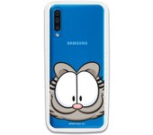 Funda original compatible con Samsung Galaxy A70 - Garfield Nermal