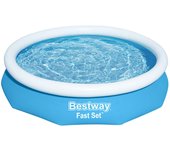 Bestway Piscina Hinchable Adulto Aro 305x66 cm Jardin 57456