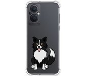 Funda Silicona Antigolpes para Oppo Reno 8 Lite 5G diseño Perros 01 Dibujos