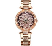 Smartwatches Relojes para mujer Reloj automático para mujer Cuerda automática Esfera de diamantes Resistente al agua