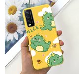 For Vivo Y20 V2029 Case Cute Astronaut Cartoon Soft Cover For Vivo Y20i Y20S Y20A Y20G Y11S Y12S VivoY20 Y 20i Shockproof Bumper