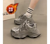 Zapatos De Papá De Suela Gruesa, Zapatos Deportivos Informales Transpirables De Malla Pequeña De Verano, Además De Zapatos Cálid