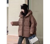 90% Duck Down Jackets Long Hooded Puffer Overoats Oversized Tops Keep Warm Outwear Autumn Winter 60 58 56 54 52 50 48