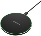 10W Fast Wireless Charger,for Galaxy S10 S9 S8 Note 9 USB Charger ,for 11 Pro XS Max XR X 8 Plus 12