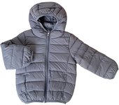 Boys Girls and Toddlers' Lightweight Down Jacket Water-Resistant Packable Hooded Puffer Coat Warm Sweater 2-12 Year Blue