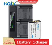 HQIX for Pentax Optio N50 W60 V20 L36 M30 V10 T30 Camera D-LI78 Dual Charger Battery