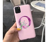 Fashion Alphabet Case For Samsung Galaxy Note 10 Lite Phone Cases Candy Color Back Cover For Samsung Note10 Lite SM-N770F Bumper