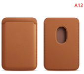 Funda de lujo magnética de cuero Magsafe para iPhone Porta tarjetas incluido