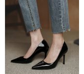 Zapatos de Tacón de Mujer Elegantes 2025 - Zapatos Mujer Fiesta con Punta Fina Beige - Zapatos Verano Mujer Profesionales - Diseño Exclusivo para Oficina y Eventos
