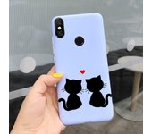 For Xiaomi Redmi Note 6 Pro Case 6.26" Silicone Love Heart Soft TPU Cover For xiaomi Redmi Note 6 Pro Case Note6 Pro 6Pro bumper