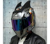 Casco integral moto mujer carretera trail aire libre hombre Equipo Protector