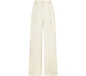 BGTEEVER Spring Summer Fashion Loose Pockets Women Floor-Length Suit Pants Stylish High Waist Female Solid Wide Leg Trousers