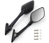 2 Pcs Motorcycle Side Mirror Black Plastic Rearview Mirror  Motorcycle Accessories for Yamaha XMAX 300 400 125 250 2017 2018 201