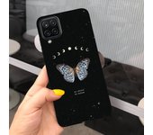 For Samsung M12 Cases Samsung Galaxy A12 F12 Cover Back Shell Soft Silicone Zebra Block Coque Capas A 12 M 12 Soft Housing Case