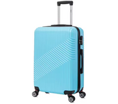 Maletas de Viaje Rígidas ABS, 22" Maletas de Viaje, Ampliable Trolley Cabina Ligero Duradero con 4 Ruedas Dobles Giratorias y Cierre 50x35x20cm