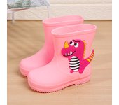 Zapatos de lluvia de los niños de dibujos animados lindo niños y niñas impermeable botas de lluvia bebé niños antideslizante zapatos de agua estudiante zapatos de goma