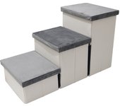 Escaleras para mascotas escalera para perros almacenamiento antideslizante ropa de cama plegable escalera para perros Amazon popular suministros para mascotas
