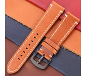 Vintage Genuine Leather Watchband 7 Colors Strap 18mm 20mm 22mm 24mm Women Men Cowhide Smart Watch Band Belt Accessories
