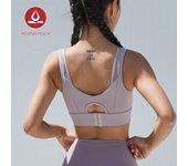 Moving Peach Women's Fashion Yoga Bra Soft And Comfortable Running Fitness Bra BBV