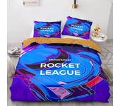 Rocket League Bedding Set Bedspread Single Twin Full Queen King Size Car Rocket League Bed Set Children's  Bedroom Duvetcover