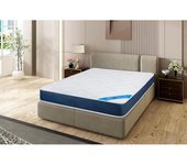Confort Oslo New - Colchón 135x190 - Grosor 21 cm - Viscoelástico - Firmeza media/alta
