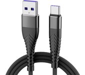 7A 100W USB Type C Cable 100W Fast Charging Wire For OPPO Oneplus Huawei P40 P30 Mate 40 Pro Realme USB C Charger Data Cord 3m
