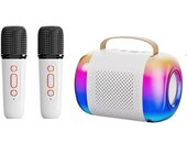 Micrófono inalámbrico Y5, máquina de Karaoke with Altavoz Bluetooth, Luces RGB de Fantasía, efectos, HIFI Subwoofer, KTV, de sonido System DSP, Y3, Y2, Y1